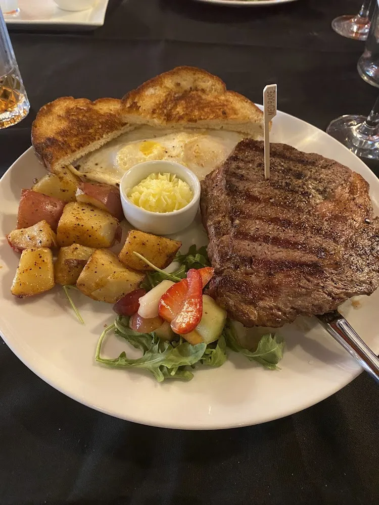 Steak and Eggs Any Style